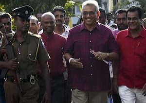 گوتبایا راج پکسے سری لنکا کے نئے صدر منتخب