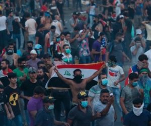 بغداد میں مظاہرین اور سیکورٹی فورسیز کے ساتھ جھڑپوں میں چار افراد ہلاک، 40 سے زائد زخمی 