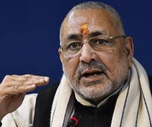 آبادی کنٹرول قانون نہیں بنا تو ملک میں خانہ جنگی جیسے حالات پیدا ہوسکتے ہیں: گری راج سنگھ