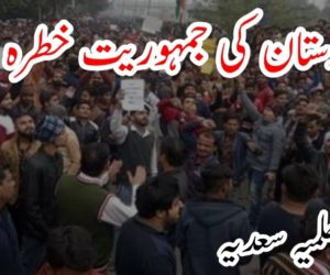 ہندوستان کی جمہوریت خطرہ میں