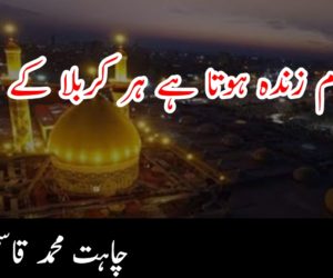 اسلام زندہ ہوتا ہے ہر کربلا کے بعد