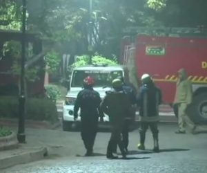 پی ایم مودی کی رہائش گاہ پر لگی آگ، فائر بریگیڈ کے عملے نے آگ پر پایا قابو