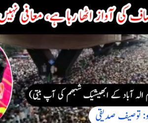 میرا بیٹا انصاف کی آواز اٹھا رہا ہے، معافی نہیں مانگے گا