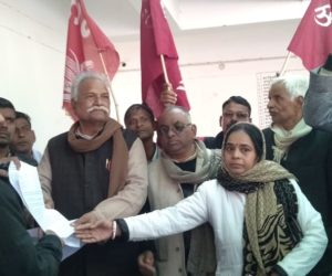 کمیونسٹ پارٹی آف انڈیا کی یوپی یونٹ نے صدر جمہوریہ کے نام سی اے اے کو واپس لینے کیلئے 11 نکاتی میمورینڈم روانہ کیا