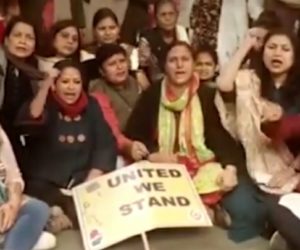 حکومت کی آمریت کے خلاف خواتین نے احتجاجی مظاہرے میں ایک نئی جان پھونک دی ہے 