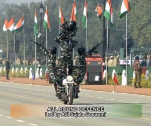 یوم جمہوریہ کی تقریبات میں  دکھافوجی بہادری ، خواتین کی طاقت اورثقافتی پروگرام کا حیرت انگیز منظر