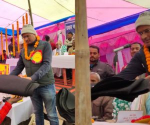 سماج کے کمزور لوگوں کی خدمت سب سے بڑی عبادت: رویندر کمار یادو