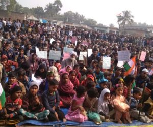 کٹیہار میں نکلے ہزاروں لوگ سڑکوں پر۔سی اے اے اور این پی آر کے خلاف احتجاج