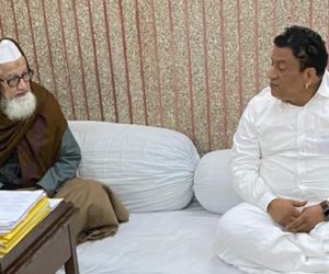 دارالعلوم دیوبند پہنچے سوامی دھرم بندھو نے ڈائیلاگ پر دیا زور، کہاکہ مسلمان کے بغیر مکمل ہندوستان کا تصور نہیں کیا جاسکتا