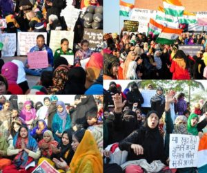 لکھنؤ: سرد ہواؤں کے باوجود مظاہرین کی تعداد میں اضافہ