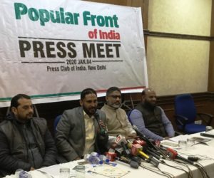 پاپولرفرنٹ اف انڈیا نے پریس کانفرنس کرکے یوپی حکومت کے تمام الزامات کو مسترد کیا ۔ اب تک ایک بھی ثبوت پیش نہیں کرسکی ہے سرکار اور پولس