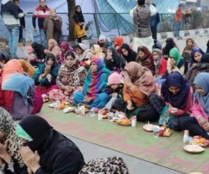 شاہین باغ مظاہرین کا روزہ افطار، تمام مذاہب کے لوگوں کی شرکت