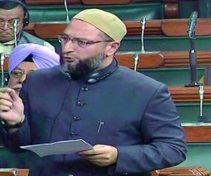 اویسی نے اٹھائی پارلیمنٹ میں جامعہ کی آواز،’گولی مارنا بند کرو ‘کے نعرے لگے