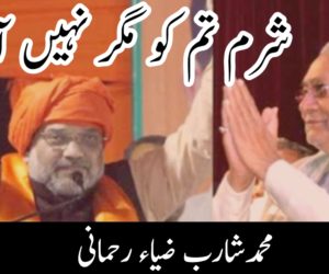 شرم تم کو مگر نھیں آتی