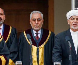 کابل: اشرف غنی کی حلف برداری کے دوران ہوئے دھماکے میں نائب صدر کی گاڑی تباہ