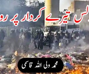 دہلی پولس تیرے کردار پر رونا آیا