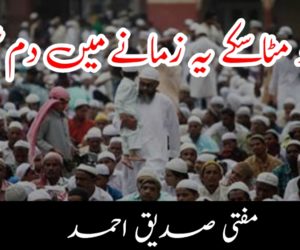 ہم کو مٹاسکے یہ زمانے میں دم نہیں