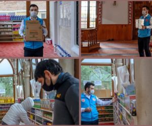کورونا بحران: ترکی کی مسجد ضرورت مندوں کے لئے ’سپر مارکیٹ‘ میں تبدیل، سب کچھ مفت