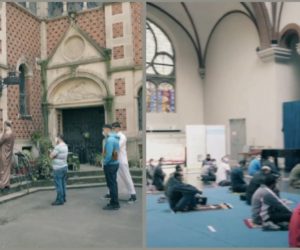 مذہبی رواداری: برلن کے ایک چرچ میں نماز جمعہ 