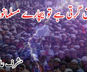 برق گرتی ہے تو بیچارے مسلمانوں پر 