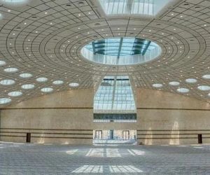 شہر تبوک میں بغیر ستون کے سب سے بڑے گنبد والی مسجد