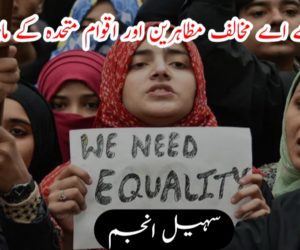 سی اے اے مخالف مظاہرین اور اقوام متحدہ کے ماہرین