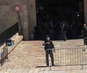 اسرائیلی پولیس نے بیت المقدس میں باب العامود کے علاقے کو بند کر دیا