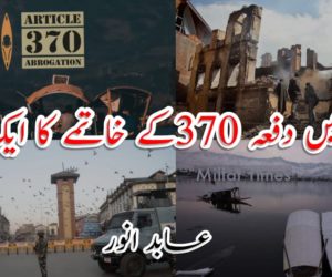 کشمیر میں دفعہ 370کے خاتمے کا ایک سال