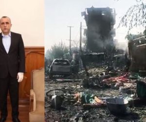 افغان نائب صدر بم دھماکے میں بال بال بچ گئے، 10 افراد ہلاک