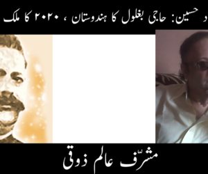 منشی سجاد حسین: حاجی بغلول کا ہندوستان ، ۲۰۲۰ کا ملک زعفران