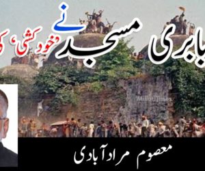کیا بابری مسجد نے ’خودکشی‘ کی تھی؟