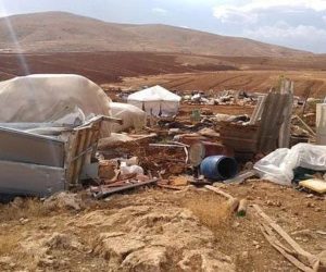 اسرائیلی فوج نے فلسطینیوں کا پورا گاؤں مسمار کر دیا، 80 افراد بے گھر