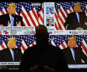 ٹرمپ کی کذب بیانی پر امریکی ٹی وی چینلوں نے بند کی براہ راست نشریات!