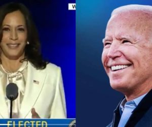 بائڈن کی جیت امید، سچائ، ایمانداری اور شائستگی کی جیت ہے: کملا ہیرس