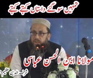 آہ ۔۔۔! مولانا ابن الحسن عباسی