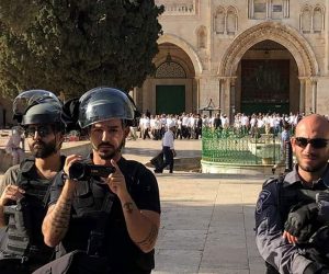 اسرائیلی فوج ناپاک عزائم کے ساتھ مسجد اقصیٰ کے تقدس کو گھنٹوں پامال کرتا رہا