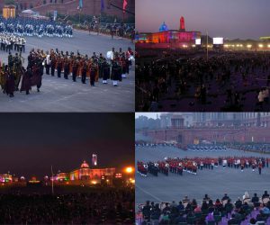 روشنیوں سے ڈوبا اور حب الوطنی کی دھنوں سے گونج اٹھا ‘ وجے چوک ‘