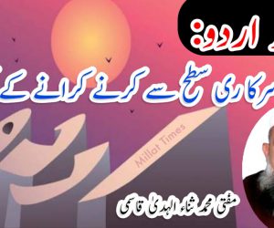 تحفظ اردو: سرکا ری سطح سے کرنے کرانے کے کچھ کام