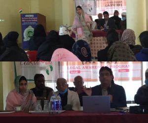 اے پی سی آر نے شروع کی قانونی بیداری مہم ، تقریب منعقد کرکے عوام کو دی آئین کے مختلف دفعات کی جانکاری