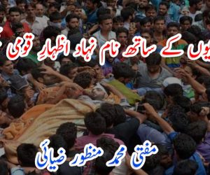 کشمیریوں کے ساتھ نام نہاد اظہارِ قومی یکجہتی