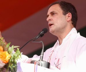 حکومت صرف ’ہمارے دو‘ کی فلاح و بہبود کے لیے کوشاں: راہل گاندھی