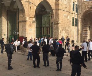 اسرائیلی انٹیلیجنس کے اہلکاروں نے قبلہ اول کے تقدس کو کیا پامال