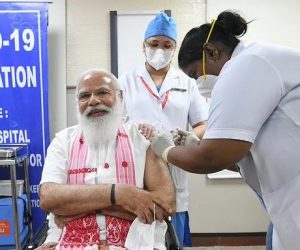 وزیر اعظم نے ایمس جا کر کورونا کی پہلی خوراک لی