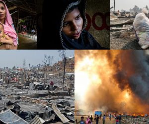 روہنگیا مہاجر کیمپ میں خوفناک آتشزدگی: پندرہ افراد ہلاک، سینکڑوں زخمی ، چار سو سے زائد افراد ہنوز لاپتہ