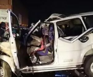 آگرہ میں خوفناک سڑک حادثہ، 9 افراد ہلاک، 3 زخمی
