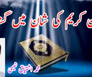 قرآن کریم کی شان میں گستاخی!