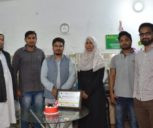 محترمہ شبنم منان صاحبہ کی جانب سے ملت ٹائمز ٹیم کو استقبالیہ