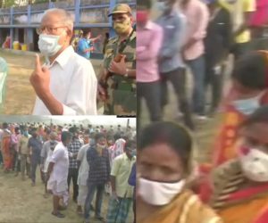 بنگال اور آسام میں دوسرے مرحلہ کے لئے ووٹنگ جاری، نندی گرام میں لمبی قطاریں