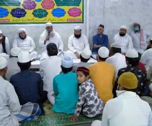 امیر شریعت مولانا محمد ولی رحمانی کی وفات پر مدرسہ تعلیم القرآن نبی کریم میں تعزیتی اجلاس کا انعقاد