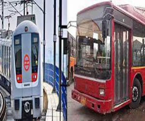 کورونا: میٹرو، ڈی ٹی سی-کلسٹر بسوں میں مسافر کی تعداد کم کی گئی